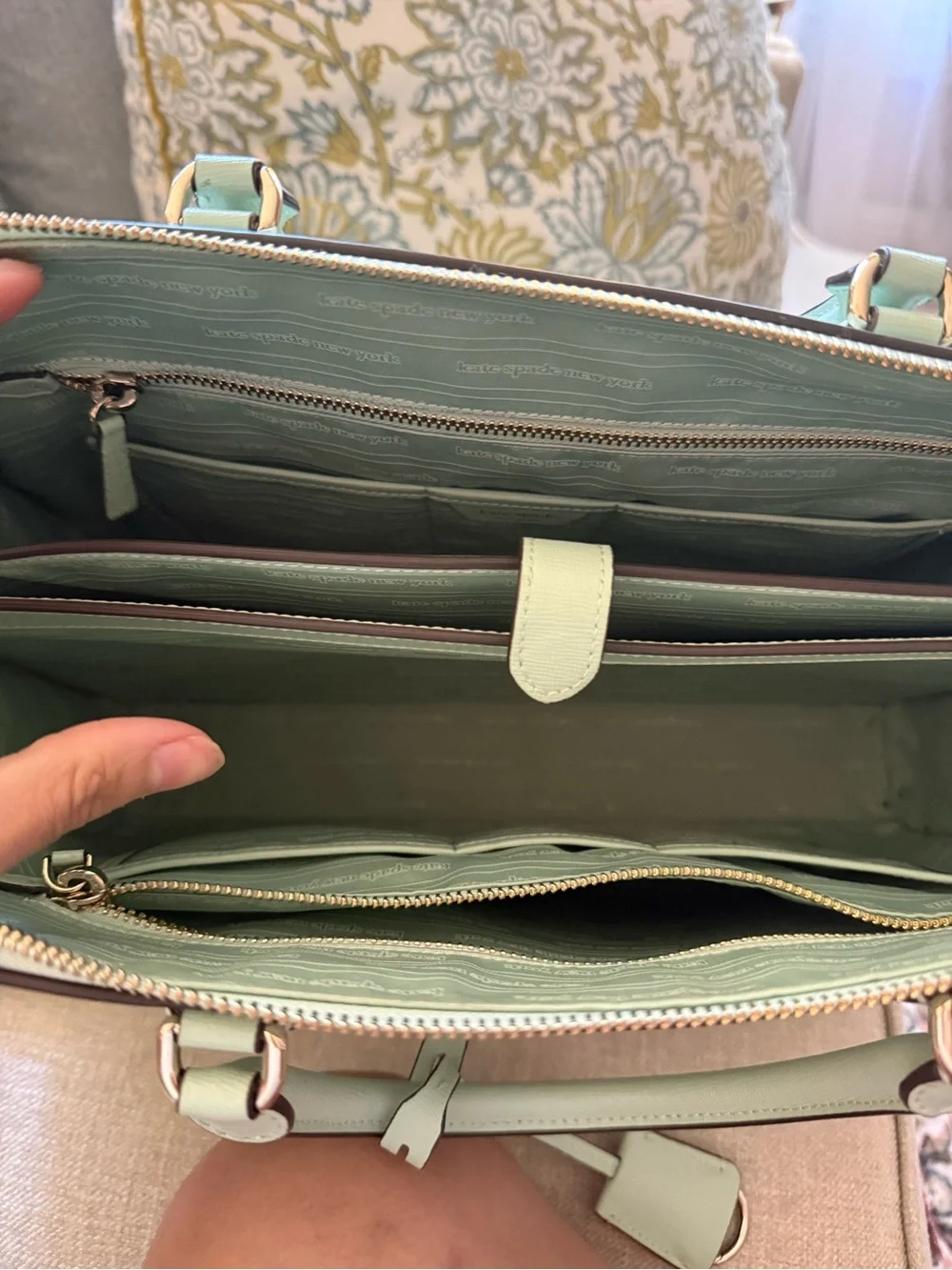 kate spade sleek mint